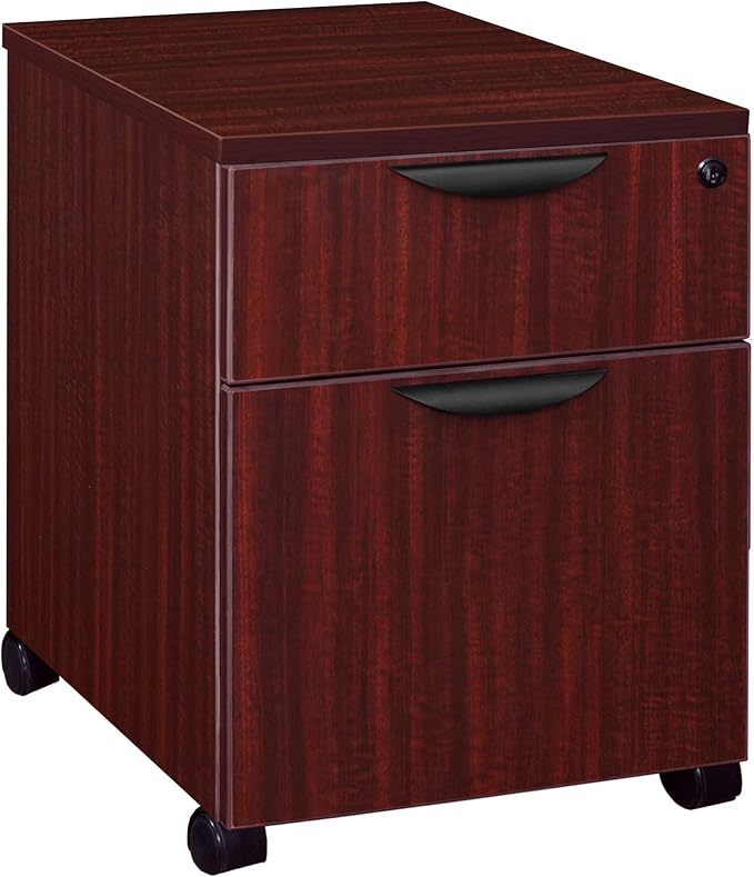 Regency Legacy Box File Mobile Pedestal Drawer Unit- Mahogany