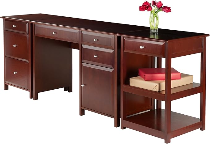 Winsome Delta Home Office Walnut