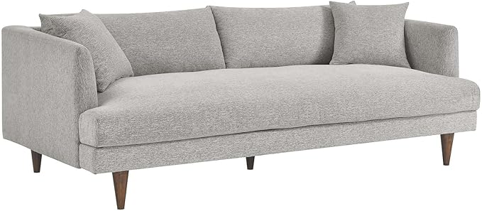 Modway Zoya Sofas Light Gray Fabric