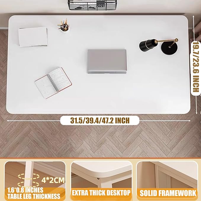 Modern Desk 55 Inch Computer Table Simple Style Office Writing Desk Industrial Office Table