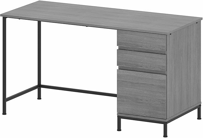 Lorell LLR97616 SOHO 3-Drawer Desk 1 Each