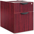 Alera VA552222MY Alera Valencia Series 3/4 Box/File Pedestal15 5/8w x 20 1/2d x 19 1/4hMahogany