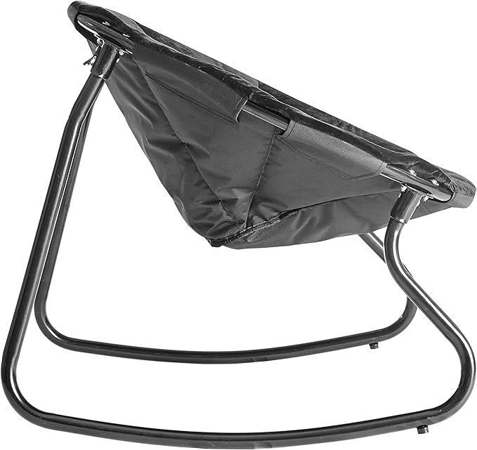 Urban Lifestyle Micromink Rocking Saucer Chair Black