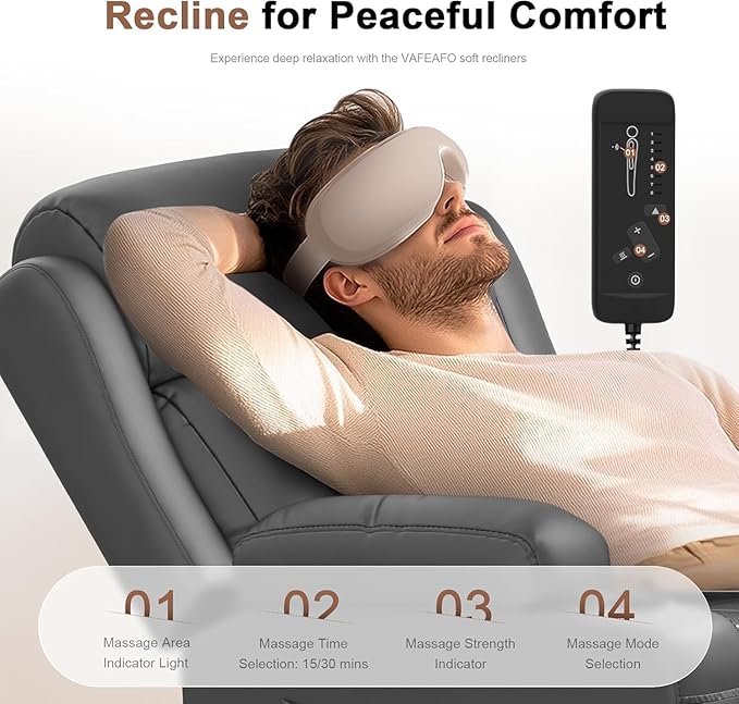 Reclining Loveseat 55.1 RV PU Leather Wall Hugger Recliner Love Seats Sofa with Charging Station Removable Armrest Cup Holder Double Recliners Couch Manual Love Seat for Living Room