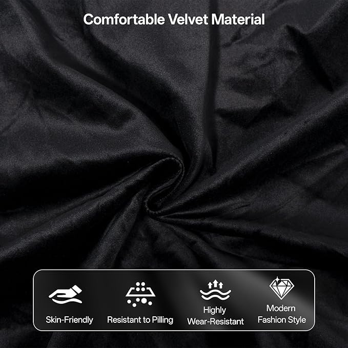 66 Queen Pull Out Couch BedVelvet 3-in-1 Queen-Size Sleeper SofaConvertible Pull-Out Sofa Bed with Side PocketsSleeper Loveseat for Living RoomApartment Offices (Black)