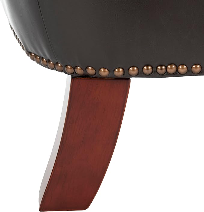 Safavieh Hudson Collection Mario Brown Leather Club Chair