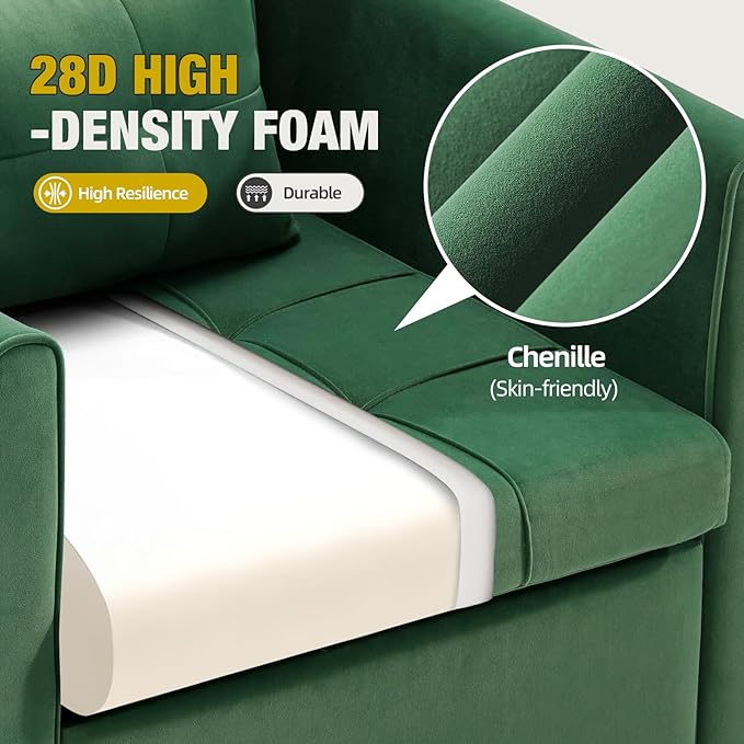 Convertible Sleeper Chair 4 in 1 Pull Out Chair Bed for Adults with Wing Table USB Charging &amp Bottom Storage Space-Saving 90 Single Sofa Bed Chairs for Living Room Dark Gray