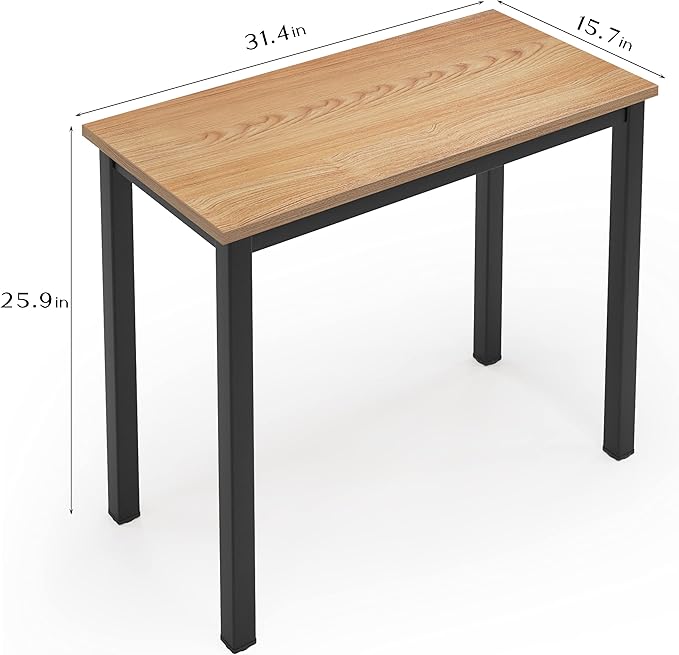 SogesGame 31 Inch Compact Computer Desk for Small Spaces