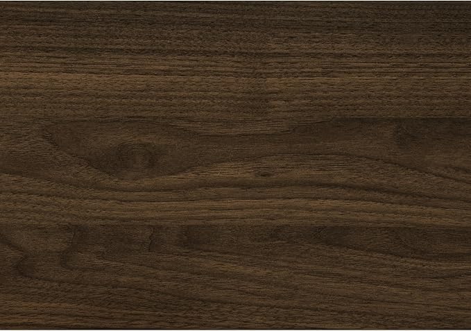 L-Shaped Computer Desk with Storage Walnut Laminate Corner Desk for Home Office &amp Study