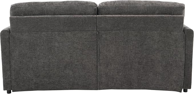 68.1 Oversized Cozy Upholstered Loveseat Sofa Oversized Comfy Comfy Cloud Sofa Double Cushion Loveseat Sofa Plush Cushion Sofa Couch for Living Room Office Apartment (Grey-2c)