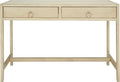 SAFAVIEH Home Collection Esther Antique White 2-Drawer Desk