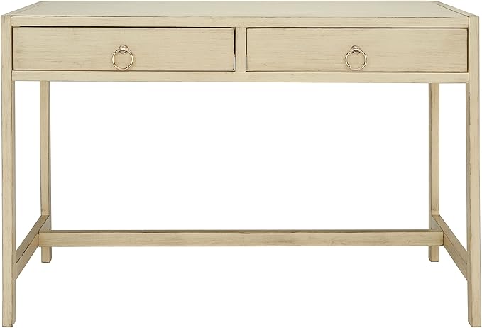 SAFAVIEH Home Collection Esther Antique White 2-Drawer Desk