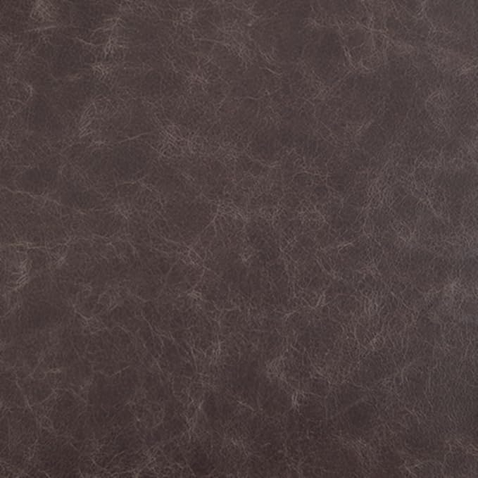 Signature Design by Ashley Bradett Modern Leather Upholstered Accent Chair with Metal Frame Dark Brown &amp Metallic