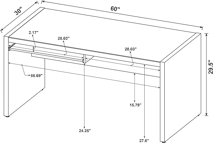 Coaster Home Furnishings - Delwin - Engineered Wood - 47-Inch Lift-Top Computer Desk with Drawers &amp File Cabinet Drawer Without Keyboard Tray Farmhouse Style - Home Office - Rustic Nutmeg - 8009