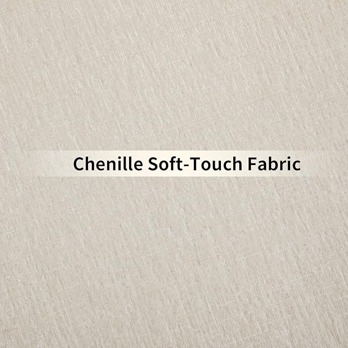 Chifee &amp Vingol 88.6 W Oversized Chaise Lounge Upholstered Bedroom Benches Extra-Long Indoor Bench Entryway Bench with Removable Pillows for Living Room HallwayBeige