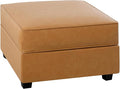 Naomi Home Elizabeth Modern DIY Collection Caramel/Ottoman/Air Leather