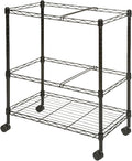 Lorell LLR45650 Mobile Wire File Cart