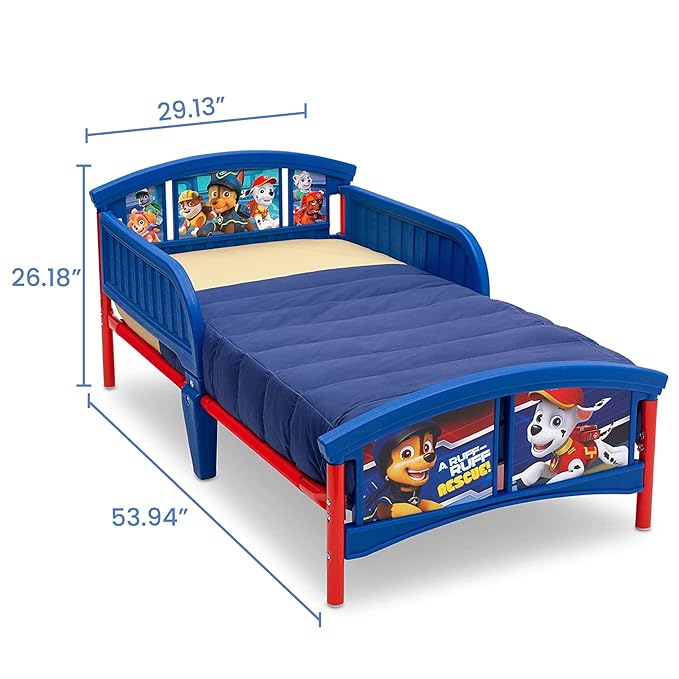 Delta Children Plastic Toddler Bed Nick Jr. PAW Patrol