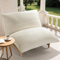 Oversized Comfy Cloud-Like Accent Chair Extra-deep Seat Bean Bag Chairs Convertible Stuffed Bean Bag Cushion with Removable Washable Cover Beige