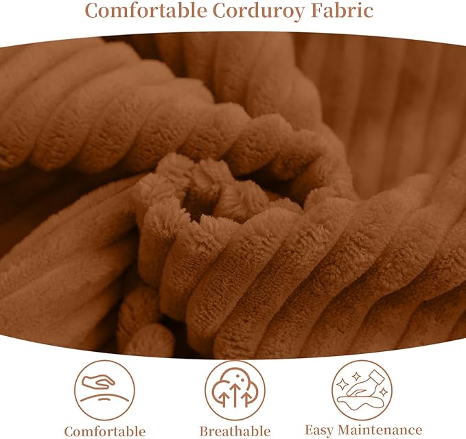 MeMoreCool Convertible Sofa Bed Pull Out Loveseat Sofa Sleeper Couch for Bedroom Living Room Lounge 2 in 1 Small Couch Bed with Pillow Foldable Love Seat Futon Corduroy Orange