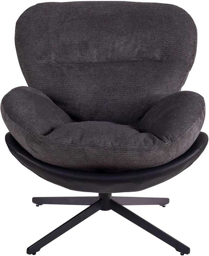 360° Swivel Accent Chair Modern Chenille Lounge Chair for Small Spaces Living Room Office