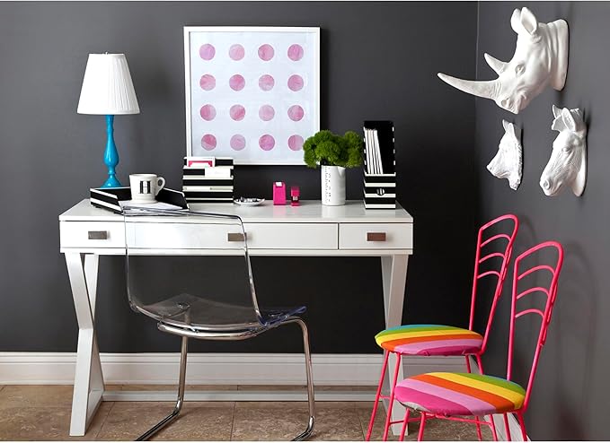 Realspace® Keri 48 W Writing Desk White