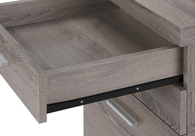 Rolling Mobile File Cabinet with Lock3 Drawer Small Storage Cabinet OrganizerModern Filing Cabinets Under Desk Locking Drawers for Home OfficeTaupe