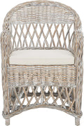 Safavieh Home Collection Inez Natural Wicker Club Chair