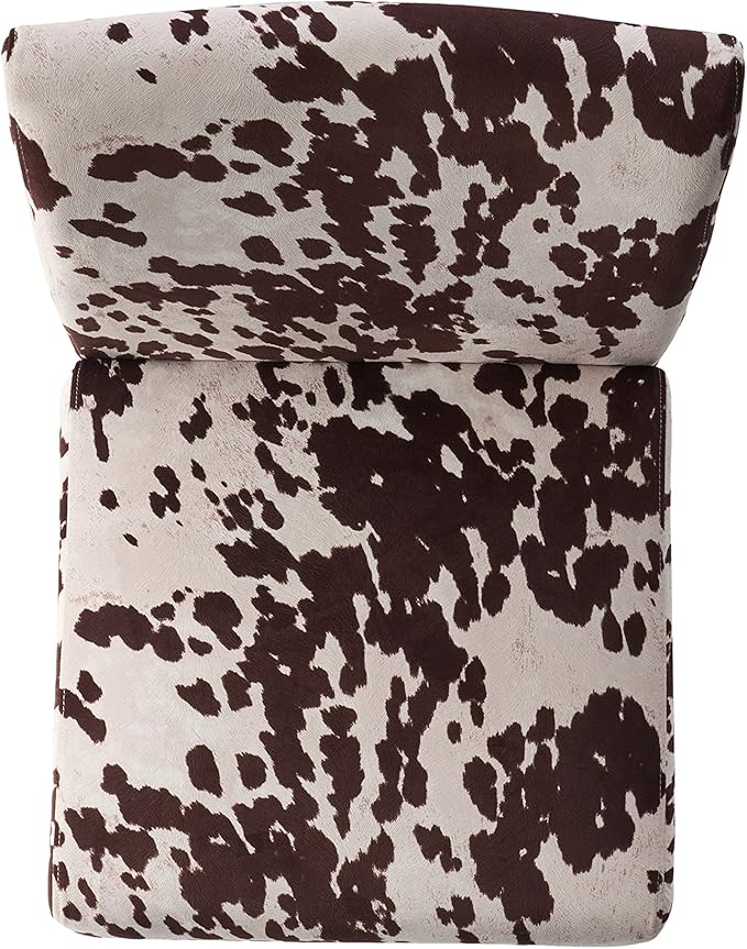 Christopher Knight Home Kassi Fabric Accent Chairs 2-Pcs Set Milk Cow