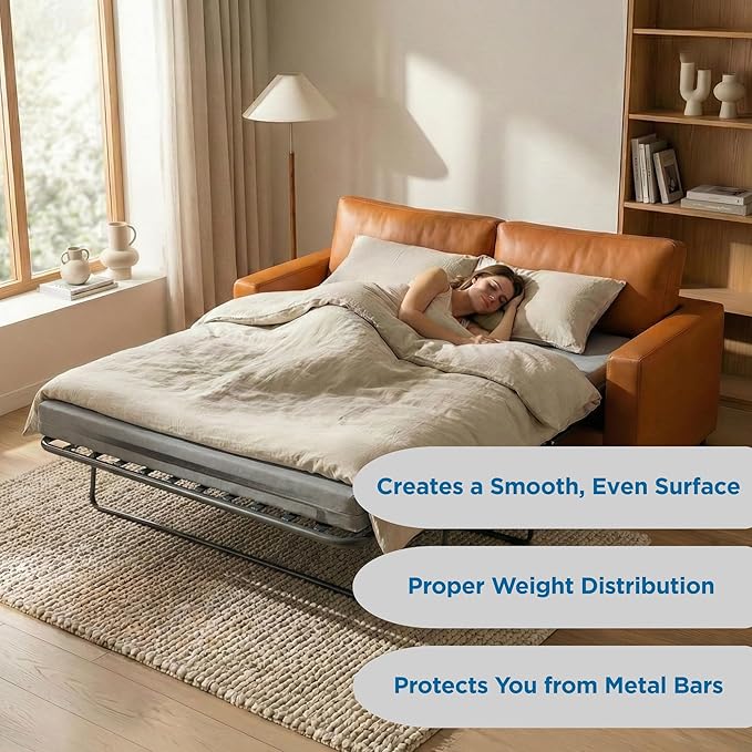 Meliusly Heavy Duty Sleeper Sofa Support Board (36x48 - Twin Size) Reinforced Wood Sofa Bed Support Pull Out Couch Mattress Board Sleeper Bar Shield SleeperSaver