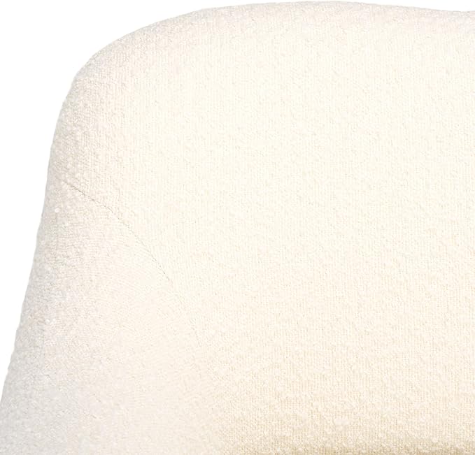 SAFAVIEH Couture Collection Dyanna Ivory/Natural Boucle Accent Chair
