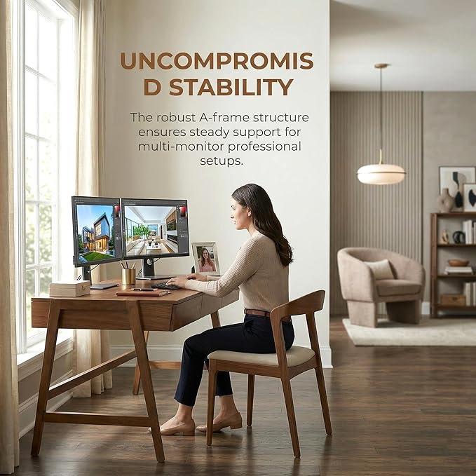 HNY 59 Inches Walnut Wooden Writing Desk with 3 Drawers Computer Study Table with MDF Top Solid Rubberwood Legs and Hidden Cable Management Holes Corner Makeup Vanity Desk for Home Office Bedroom