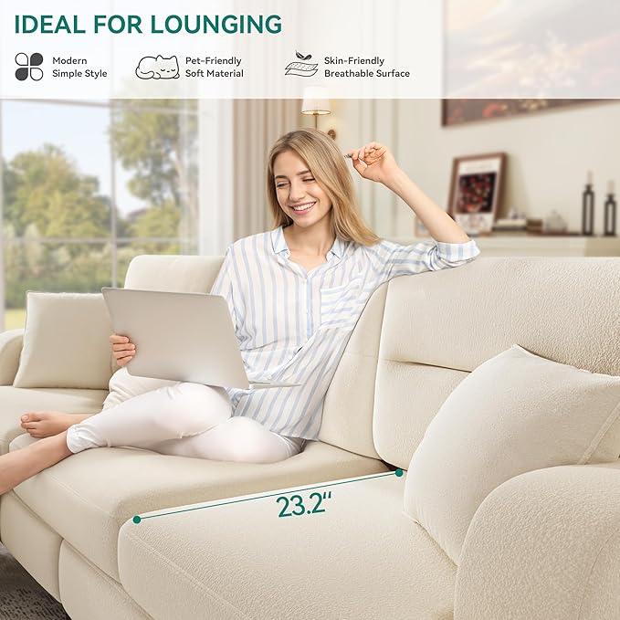 YITAHOME Sofa Sofa Couch Living Room Furniture