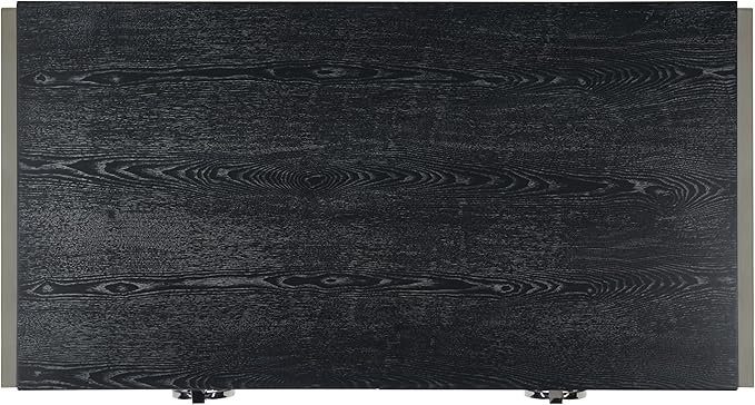 SAFAVIEH Couture Collection Maia Black Cerused Oak 2-Drawer Home Office Writing Desk