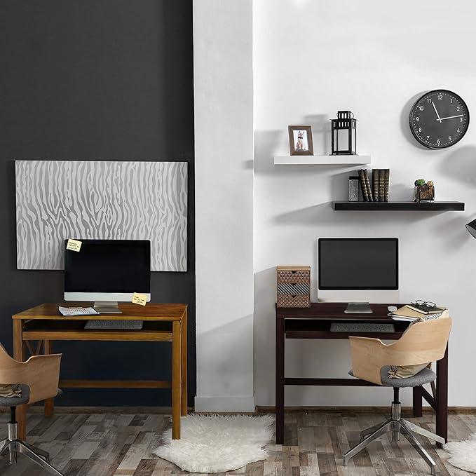 Montego Folding Desk with Pull-Out-Espresso
