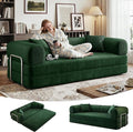 78 Inch Folding Convertible Sofa Bed 4-in-1 Oversized Cloud Corduroy Upholstered Boneless Couch Loveseat Sleeper with Pull Out Bed Modular Futon Floor Sofa Couch for Living Room Bedroom Lounge