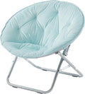 Urban Lifestyle Micromink Saucer Chair Light Blue Mint