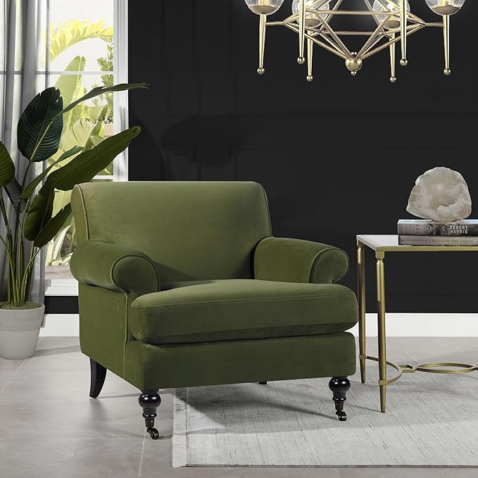 Jennifer Taylor Home Alana Lawson Large Comfortable Living Room Accent Chair