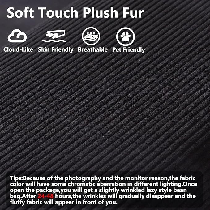 79'' Convertible Sleeper Sofa Bed 3-in-1 Foldable Floor Couch with Corduroy Upholstery No Assembly Loveseat Light Brown Lounge Mattress for Living Room Studio Guest Room (Black)