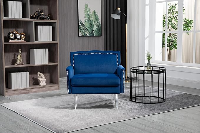 Accent ChairLiving Room Chair/Leisure Single Sofa with Acrylic feet