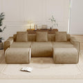 KEIKI 3Seat Modular Boneless Velvet Sofa Couch for Rustic Home Small Space Style Conscious Rustic Homeowners Warm Inviting Comfy Supportive Rest Space Elegant Premium Premium Design