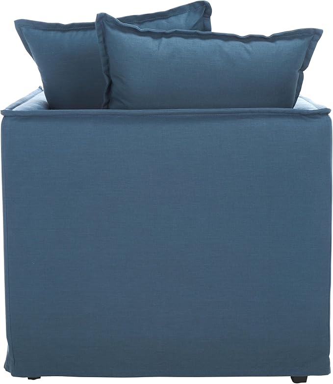 Safavieh Mercer Collection Joey Arm Chair Blue