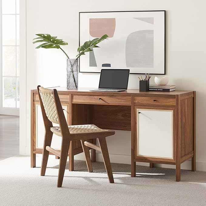 Modway Capri Office-desks Walnut