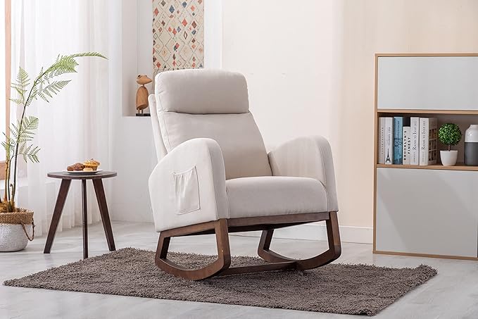 Living Room Comfortable Rocking Chair Living Room Chair