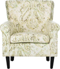 Safavieh Mercer Collection Hazina Wood Grey and Espresso Club Chair