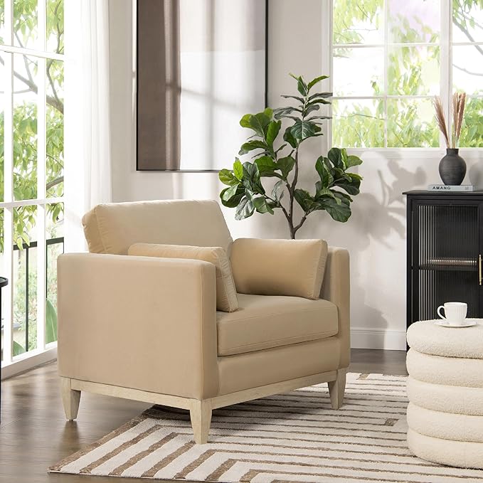 Jennifer Taylor Home Knox Modern Upholstered Comfortable Living Room Chair
