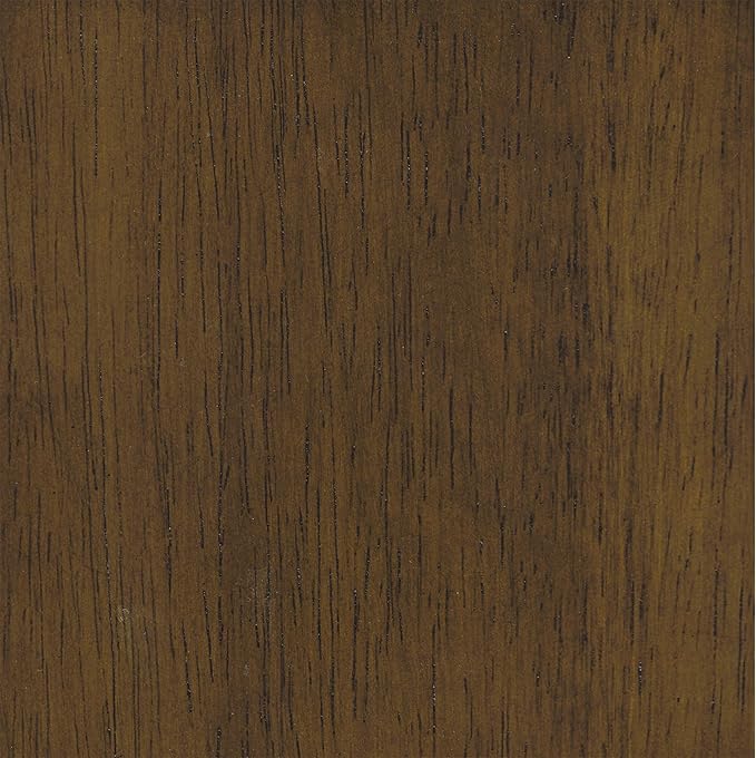 HomePop Modern Barrel Accent Chair Dark Brown Faux Leather