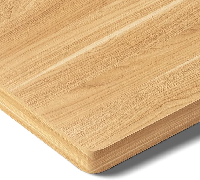 Whole-Piece Particle Board Table Top for Standing Desk and Home Office Desk DIY 55x28x1 Inch Maple Desk Top