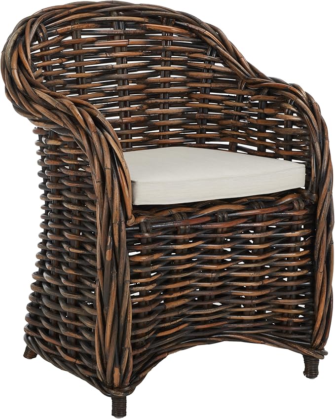 Safavieh Home Collection Nita Natural Wicker Club Chair Standard