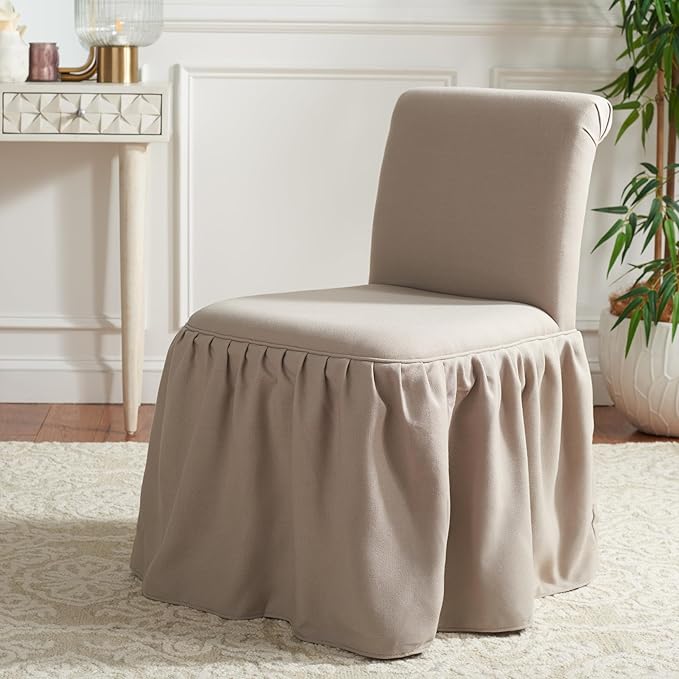 Safavieh Mercer Collection Ivy Taupe Vanity Chair